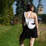 Crossbag in 4 Gr. asymmetrischer Rucksack Tasche Softshell thumbnail number 3