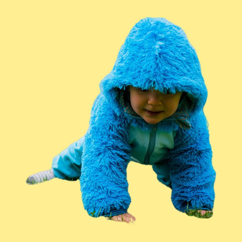 Kids Jumpsuit Zipper / Knöpfe Set +Kapuze MIMPI ♥Gr. 92-164 image number 5