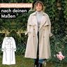 Schnittmuster nach Maß für einen Trenchcoat thumbnail number 1