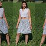 Boho Rock nähen ohne Schnittmuster Maxirock thumbnail number 9