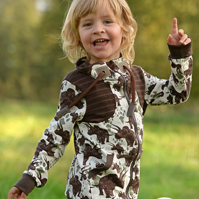 "Casual Zip Sweater Midi" - Gr. 86 - 122 - Anleitung & Schnittmuster für eine Sweatjacke für Kinder