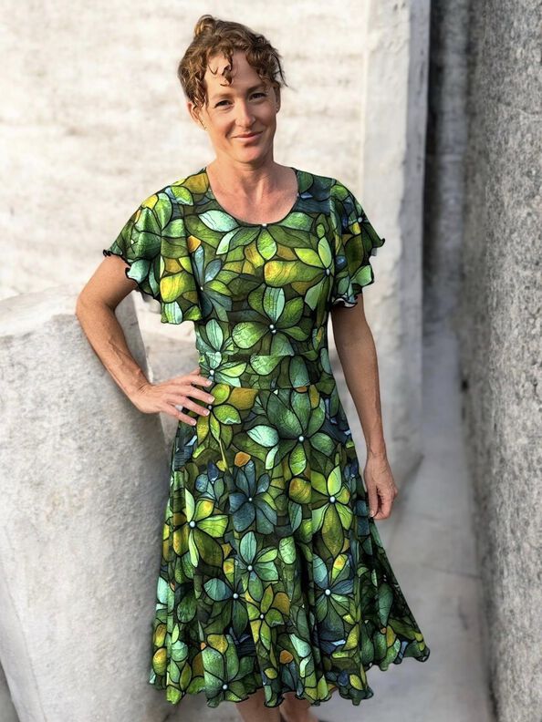 Schnittmuster Kleid „Sommerbrise" von Graustufen-Stoffe image number 5