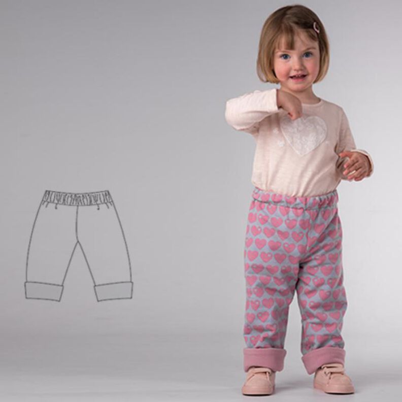 FIOCCO Schnittmuster Kinderhose wendbar und gefüttert image number 1