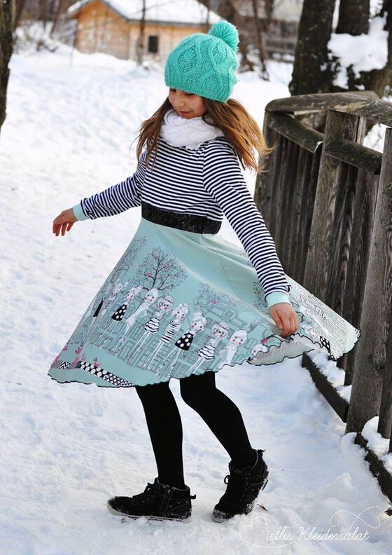 E-Book Drehkleid “Winterhude” Gr. 86 - 158 image number 3
