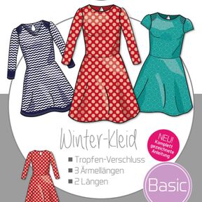 Ebook Basic Winterkleid Damen Gr. 32 - 48 DIN A4 PDF