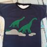 Applikationsvorlage Brachiosaurus Jungtier Dino thumbnail number 7