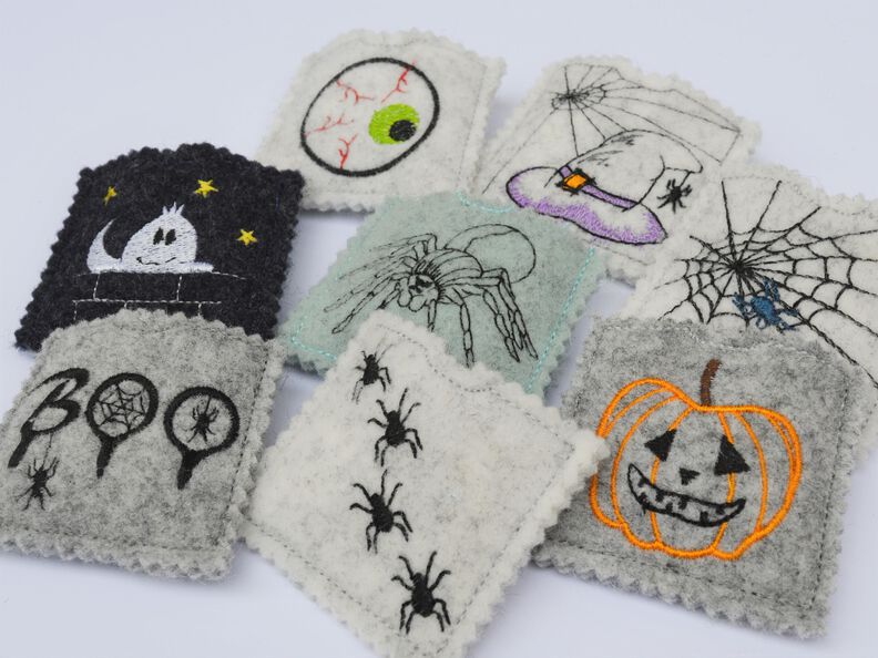 Stickdatei Halloween ITH kleine Schokohülle SET image number 2