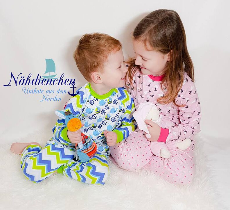 Schlafanzug und Nachthemd ESTRELLA 86 - 146 lang und kurz  image number 9
