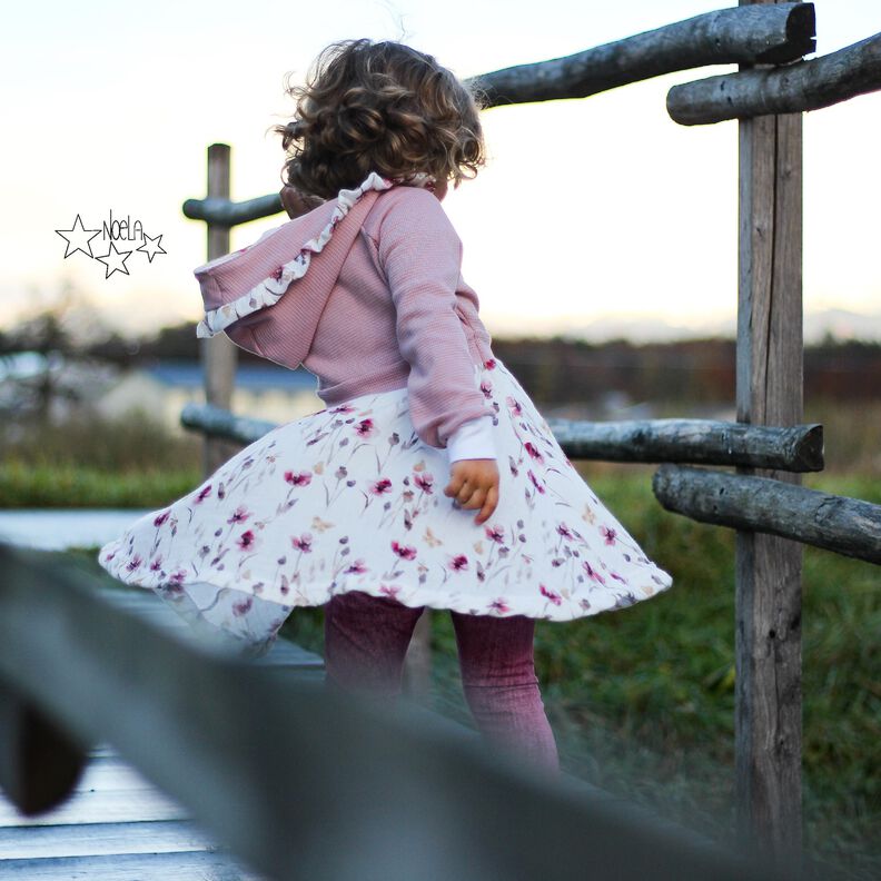 lovely hoodie dress 50-98 Baby & Kids Kleid Drehkleid image number 6
