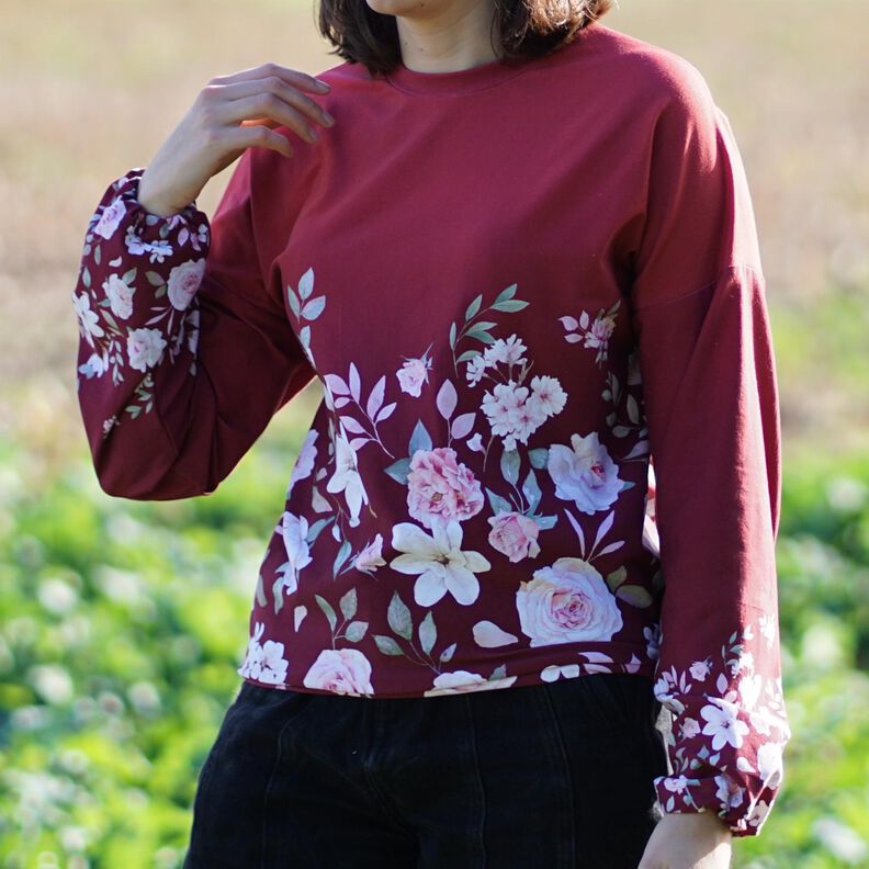 Kombi Oversize Shirt Lene nähen Baby bis XXL Set Sparset image number 4