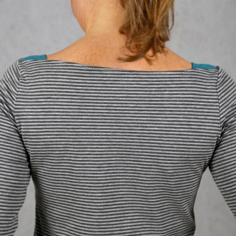 FRAU MARLENE - Langarmshirt mit Schulteinsätzen XS-XXL image number 2