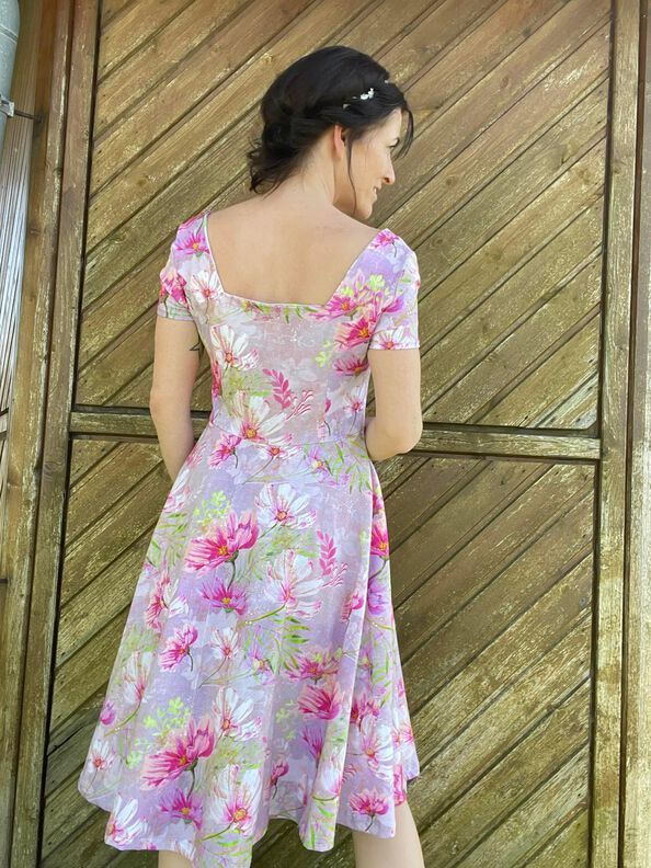 Vintage-Kleid Aurora mit Herzausschnitt image number 4