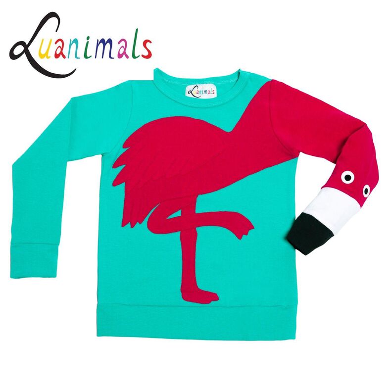 Pullover Kind E-Book Luanimals Flamingo Frida (86-152cm) image number 4