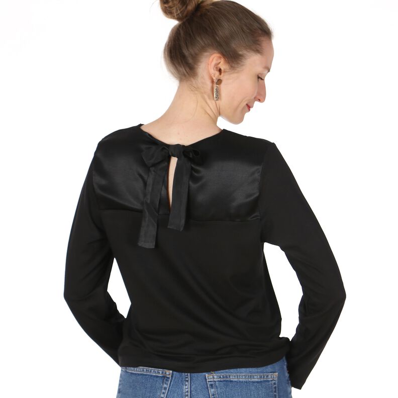 FRAU YELDA - Longsleeve mit Schleife  XS-XXL image number 6