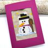 Stickdatei Schneemann Kreuzstich Winter thumbnail number 2
