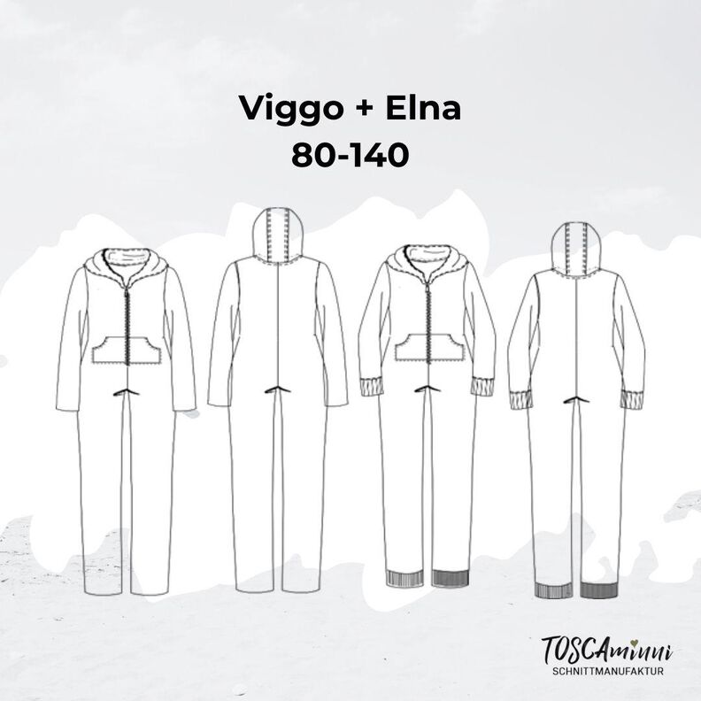 Jumpsuit Vigo+Elna Gr. 80-140 Schnittmuster image number 7