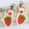 ITH Stickdatei Schlüsselanhänger Erdbeeren thumbnail number 4