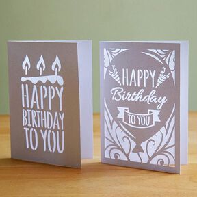 Plotterdatei Geburtstag Karte