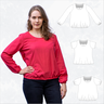 Becky – Bluse mit 4 Ärmellängen und Passe BU 80-116, A4+A0 thumbnail number 1