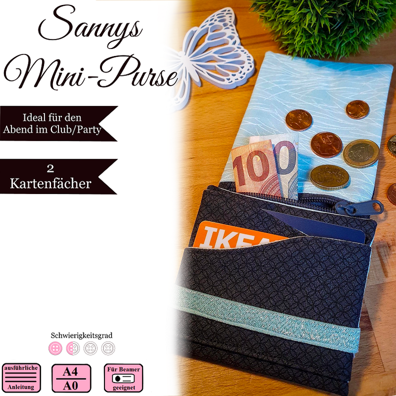 Sannys Mini Purse - EBook und Nähanleitung image number 1