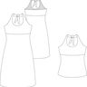 Top Kleid Neckholder Roma Schnittmuster Gr. 34-46 thumbnail number 6