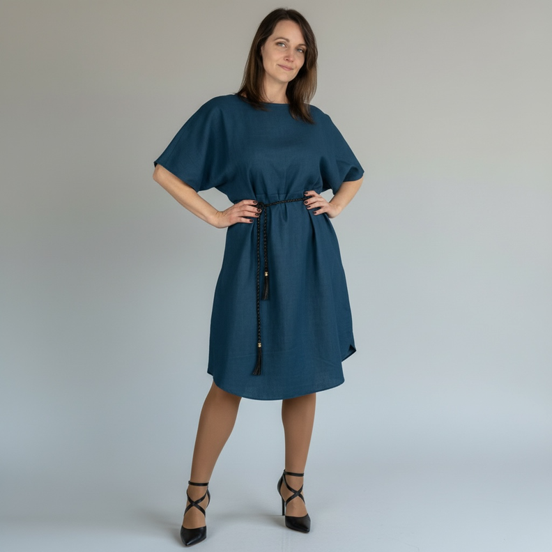 Tunika / Strandkleid, Schnitt mit Ebenen, A4, A0+, Beamer image number 8