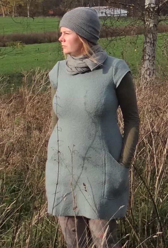 Walkdeern Damenkleid Hängerchen ausgelegt für Wollwalk 32-54 image number 5