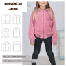 Jacke Collegejacke Morgentau (Gr. 80 - 152) thumbnail number 1
