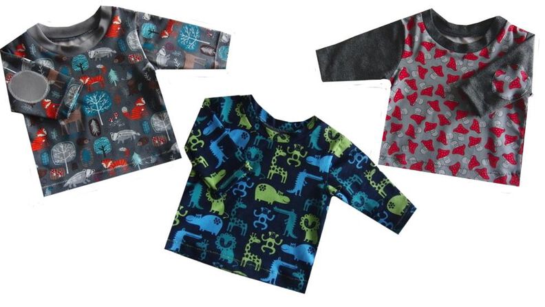 Baby Shirt "Marco", Schnittmuster & Anleitung, Gr. 50-74 image number 4