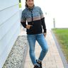 Colorblocking Hoodie ENINGEN Gr. 34-56 Ebook Schnittmuster thumbnail number 3