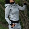 Hoodiekleid/Hoodie JULIETA Gr. 34-52 +Add on, BEAMERDATEI thumbnail number 5
