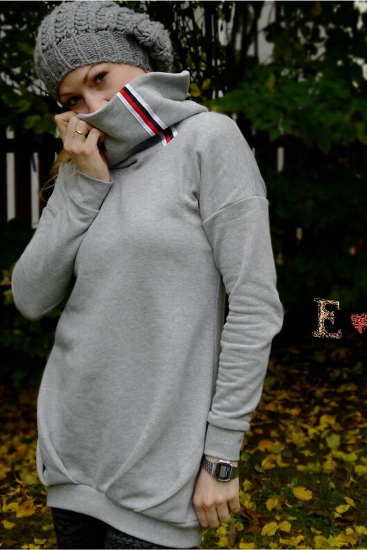Hagebutte für Damen: Longhoodie, Kleid Gr. 32 – 60 image number 4