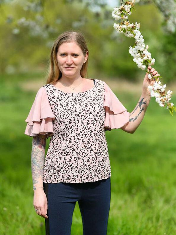 Bluse PETITE KATIANE PDF-A4, A0 und BEAMER image number 6