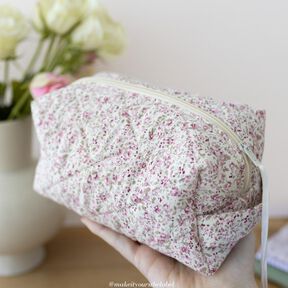 Boxy Quilt Kosmetiktasche / Kulturtasche