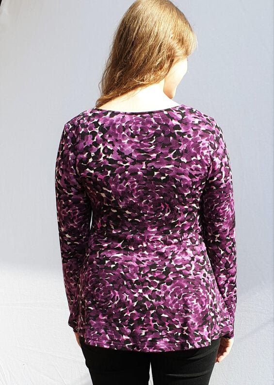 Conny Wickelkleid & Shirt mit hoher Taille, BU 80-116 A4+A0 image number 4