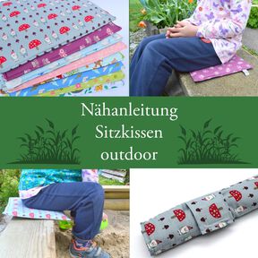 Sitzkissen Sitzunterlage Nähanleitung