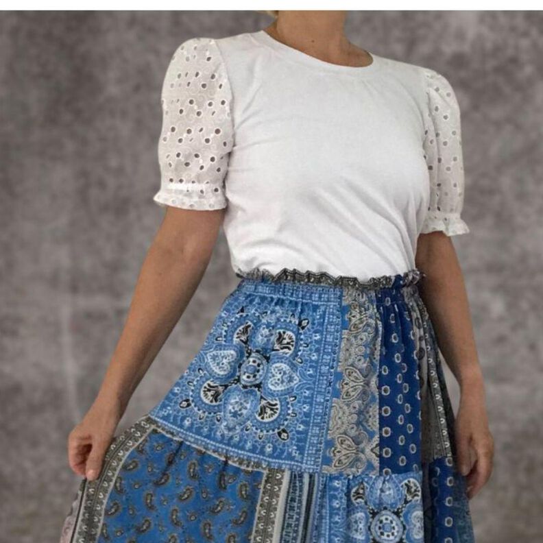 Shirt Louna mit Puffärmel Gr. 34-54 Schnittmuster image number 7