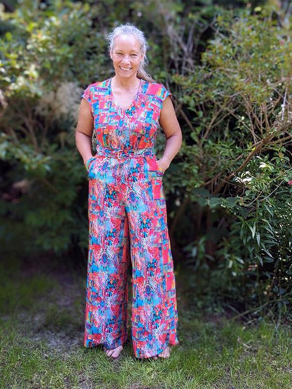 Petite KEVIA- Jumpsuit PDF-A4, A0 und BEAMER image number 7