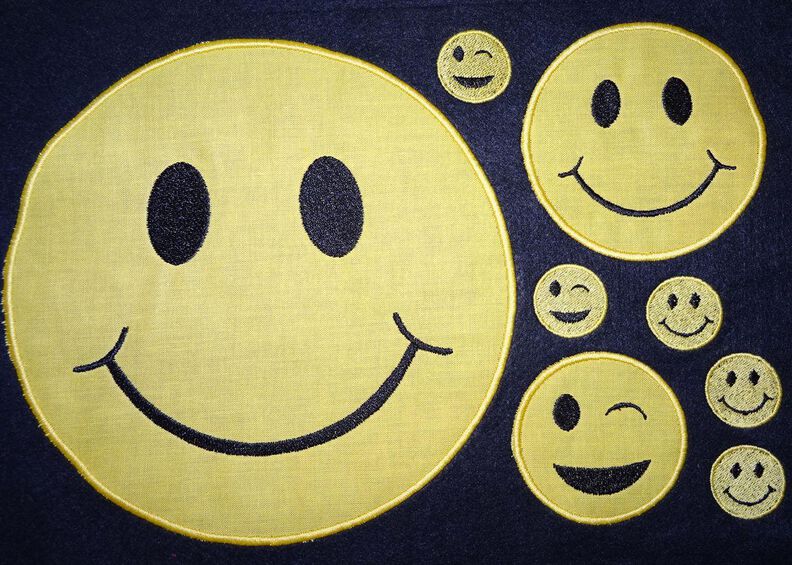 Stickdatei - Smiley image number 2