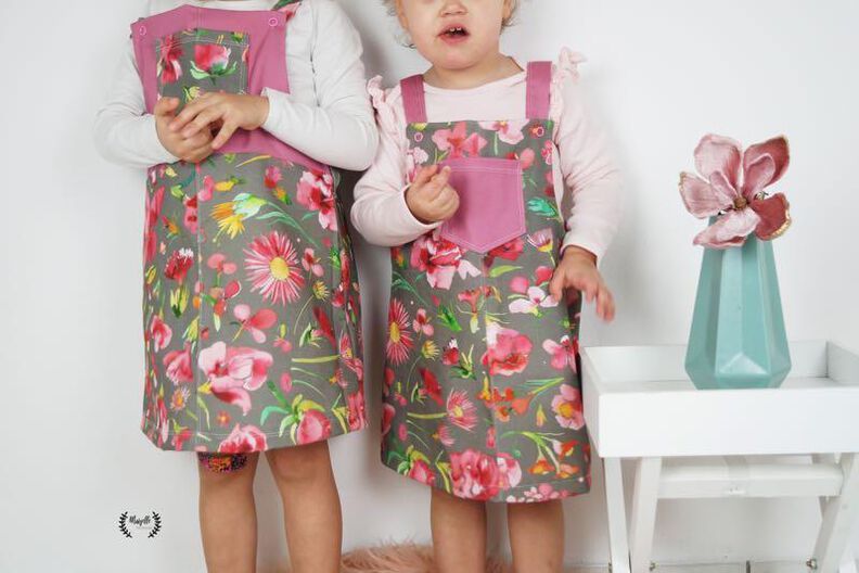 Kleid / Latzkleid "Berit", Schnittmuster Gr. 110-152 image number 9