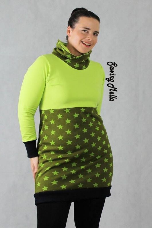 HOODIEKLEID MIT UMSTANDSKLEID-VARIANTE Gr 32 - 50 image number 10
