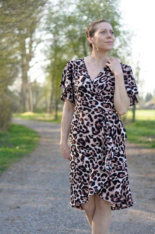 Wickelkleid (34-46) TIJUCA Kleid Damen Schnittmuster image number 8