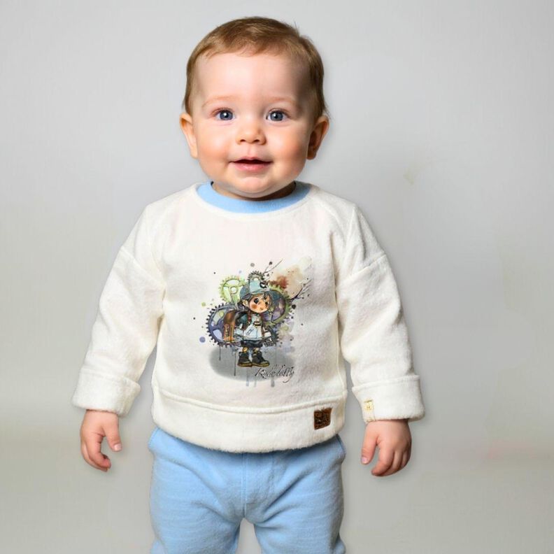 Schnittmuster Babyshirt Ingra-Jan Gr. 62-86 A4/A0-Datei image number 10