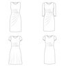 Kleid JOYCE CUP D Gr. 34-54 PDF-Schnitt A4, A0 thumbnail number 2