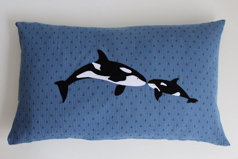 Applikationsvorlage & Nähanleitung Orcas image number 6