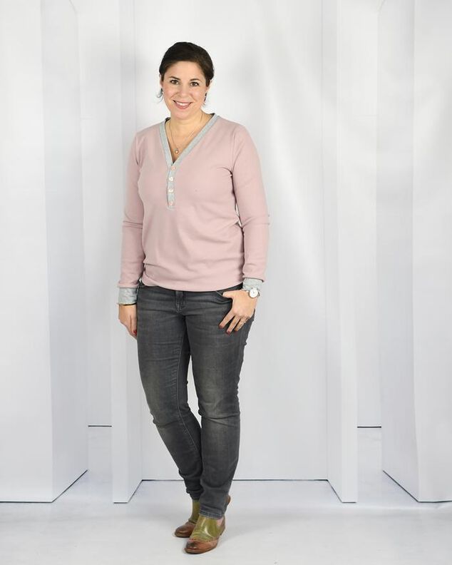 Ebook/Schnittmuster lillesol women No53 Shirt Knopfleiste image number 2