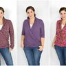 Ebook / Schnittmuster  Wickelshirt *mit A0-Datei + Video* thumbnail number 2