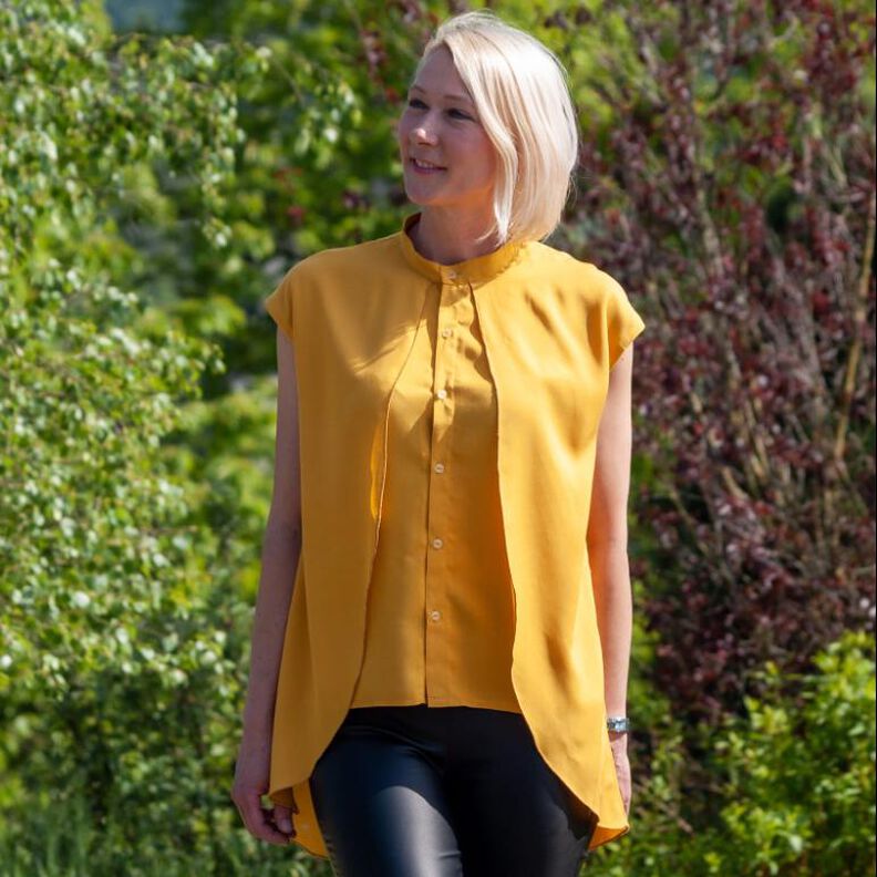 Bluse Eleni Gr.32-54 inkl. Ebenen und Beamerdatei image number 1