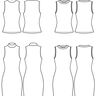 Turtleneck Top/ Kleid Aurora -  Gr. XS-XL thumbnail number 7