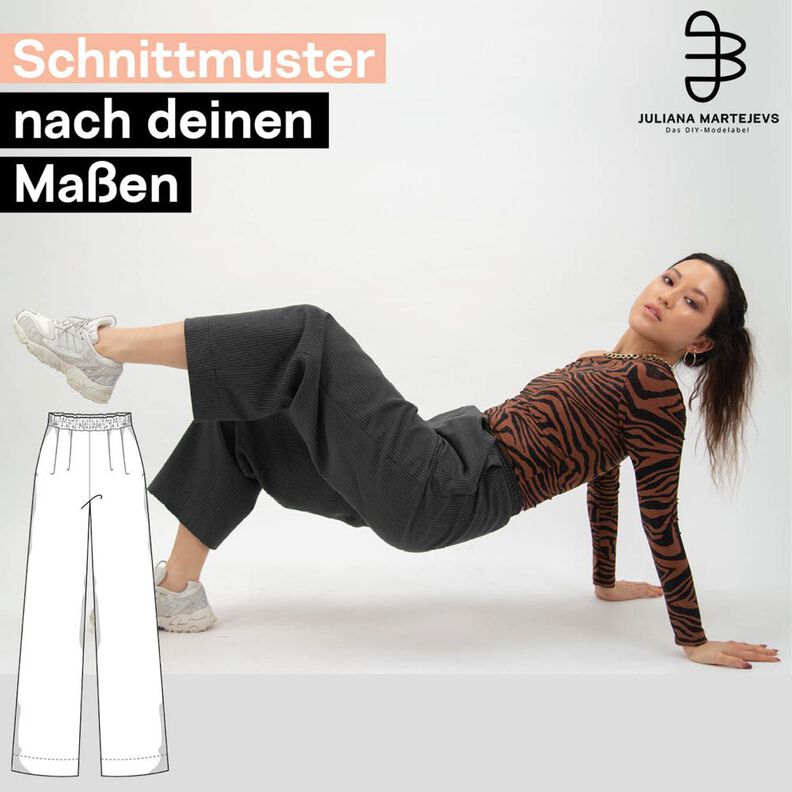Schnittmuster nach deinen Maßen für eine Stoffhose image number 1